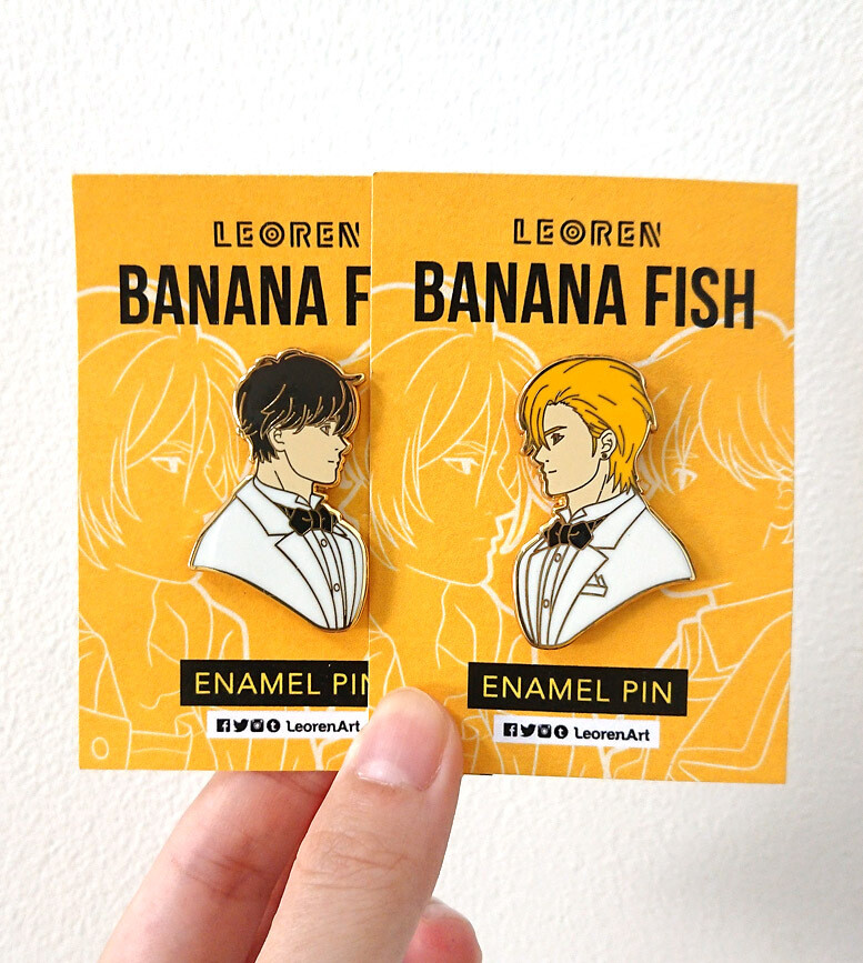 Banana Fish - Second Wave - Hard Enamel Pin