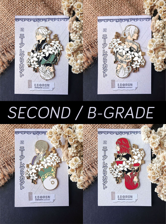 SECONDS / B-GRADE sale - Nier Replicant - Hard Enamel Pin