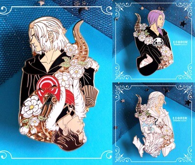 Final Fantasy XIV / FFXIV Endwalker - Elpis Trio - Hard Enamel Pin