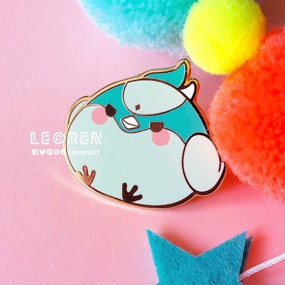 Genshin Impact - Cute Alatus Xiao Bird - Hard Enamel Pin