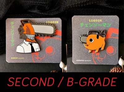 SECONDS / B-GRADE SALE - Chainsaw Man - Denji & Pochita - Hard Enamel Pin