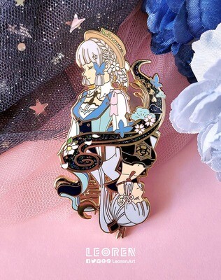 Genshin Impact - Ayaka Springbloom Missive - Hard Enamel Deluxe Pin