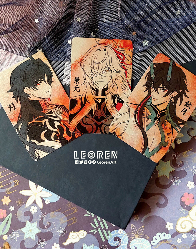 Honkai Star Rail - Xianzhou Luofu Boys - mini print / photocard