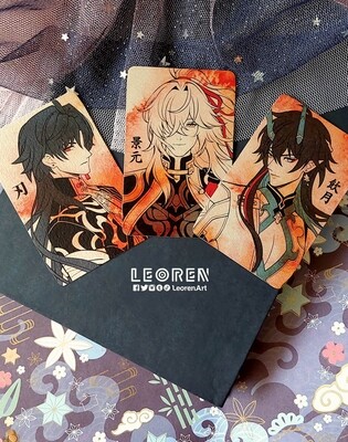Honkai Star Rail - Xianzhou Luofu Boys - mini print / photocard
