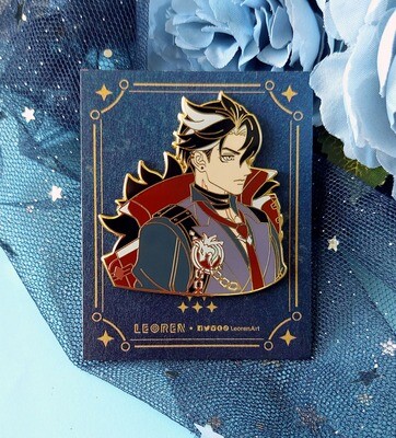 ​Genshin Impact - Fontaine Boys - Hard Enamel Pin