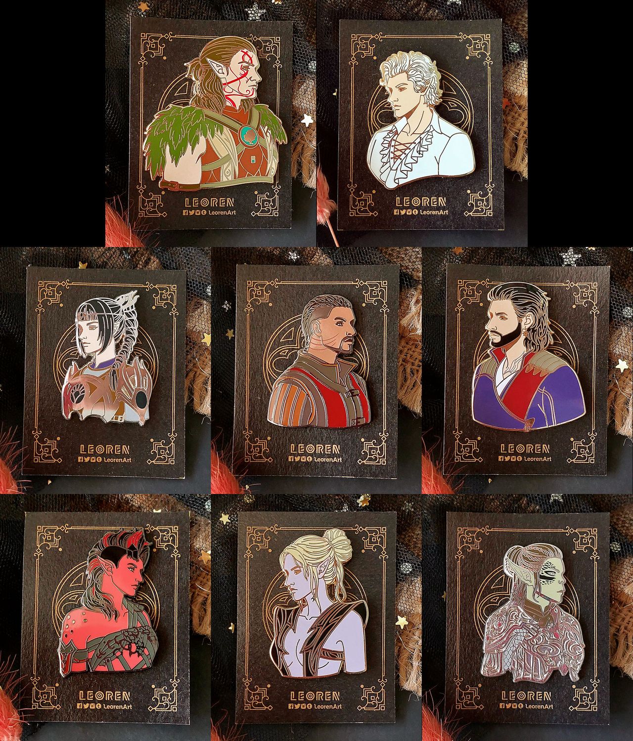 Baldur&#39;s Gate 3 / BG3 - Hard Enamel Pin