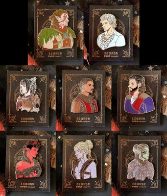 Baldur's Gate 3 / BG3 - Hard Enamel Pin