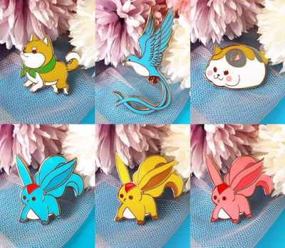 Final Fantasy XIV / FFXIV - Minions - Hard Enamel Pin