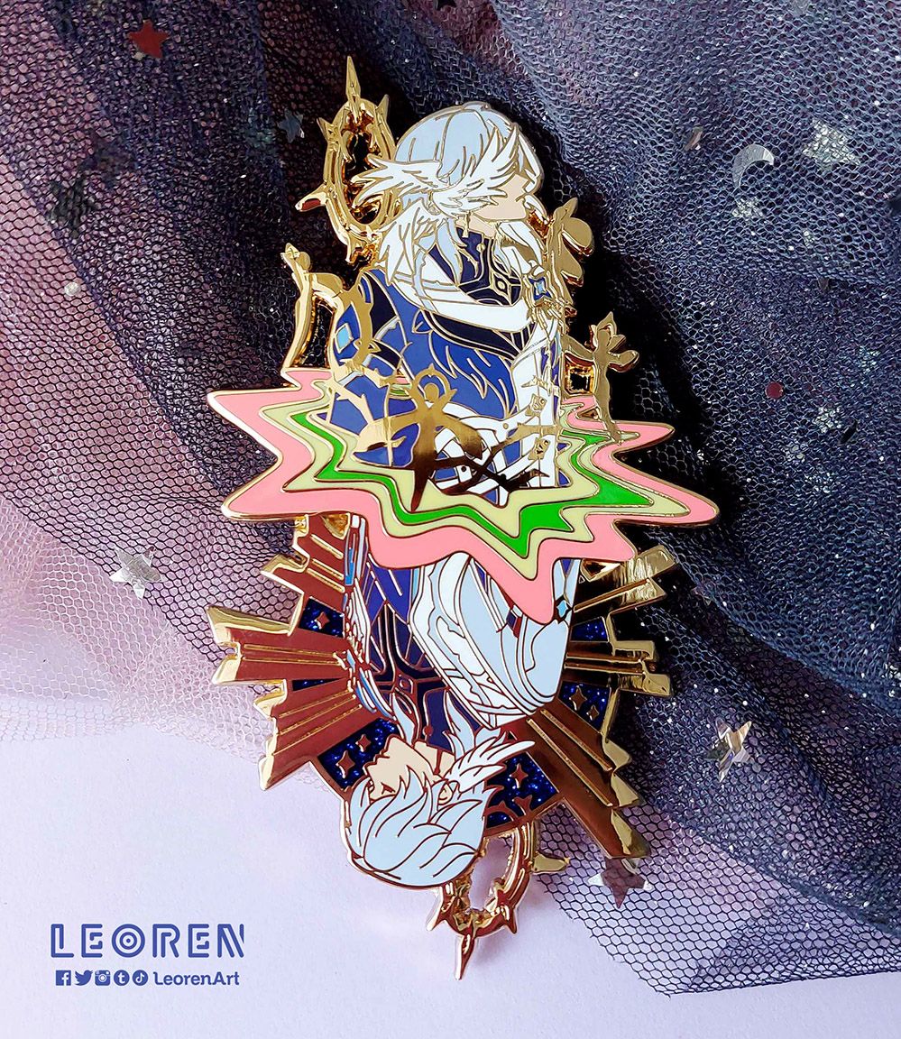​Honkai Star Rail - Sunday - Deluxe Hard Enamel Pin