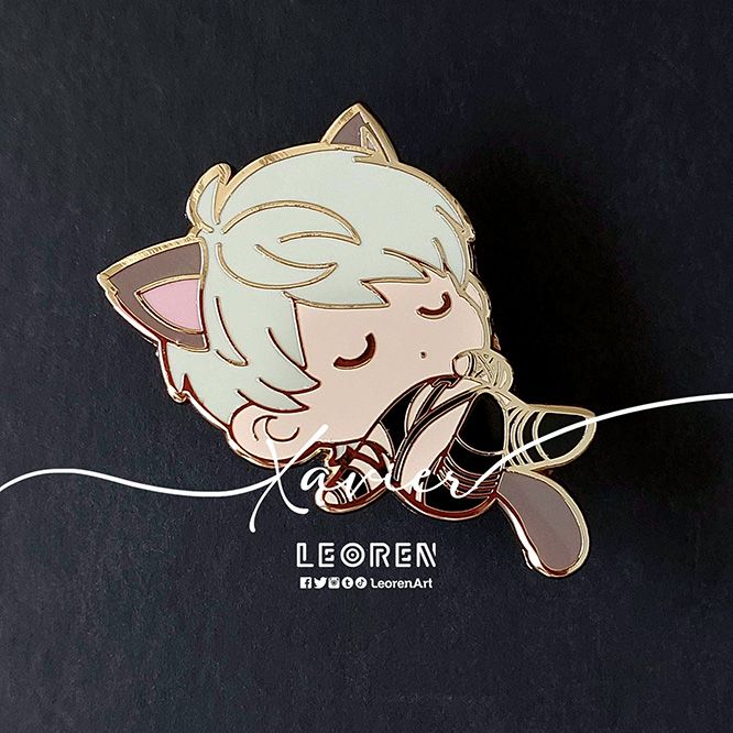 Love and Deepspace - Stray Cats - Hard Enamel Pin