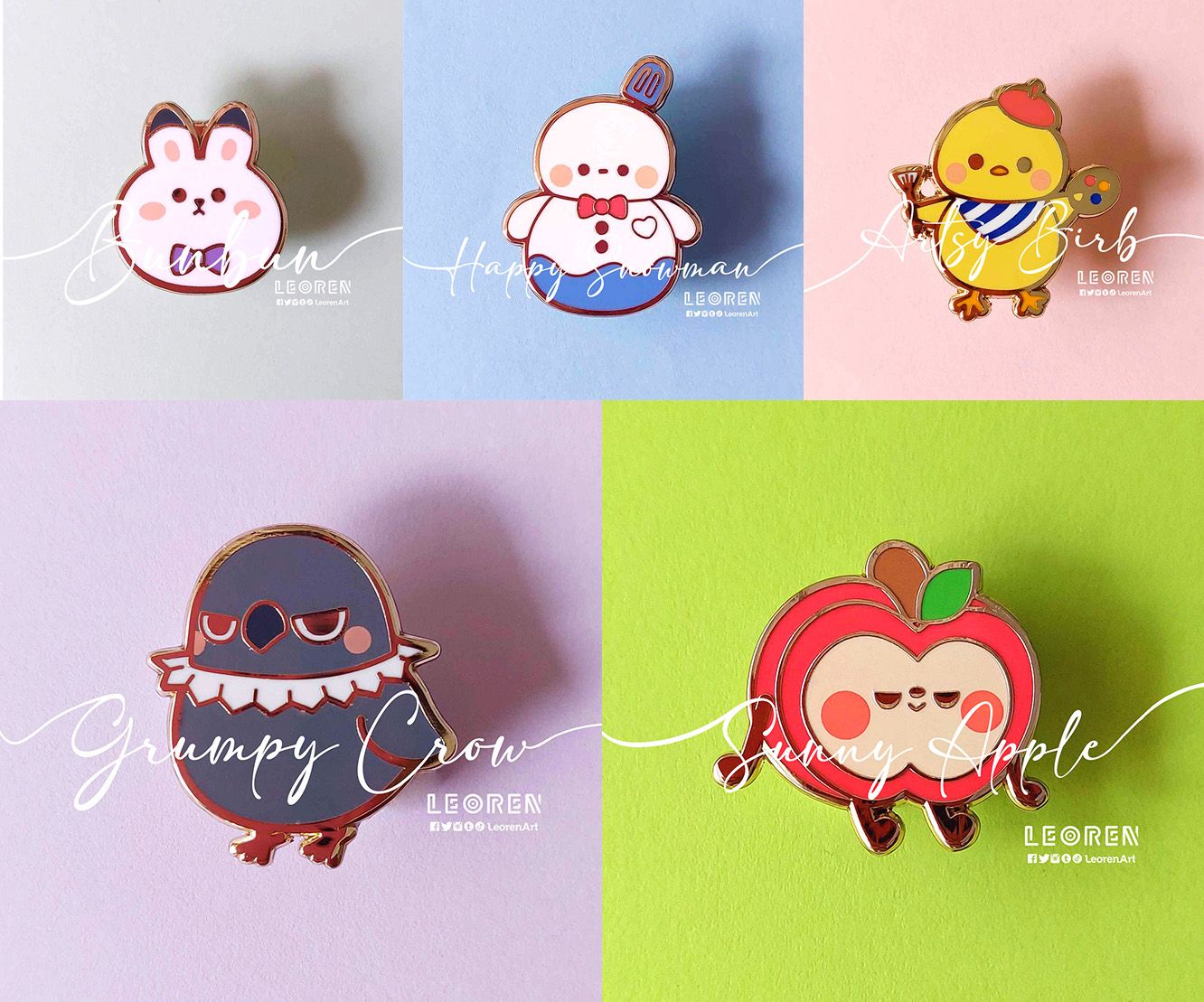 Love and Deepspace - Cuties - Hard Enamel Pin