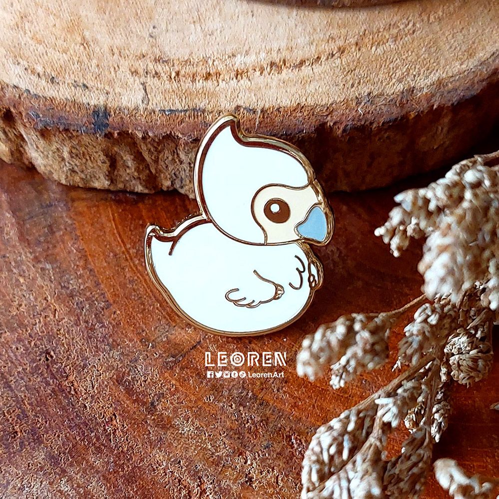 Monster Hunter Wilds / MHW - Palico &amp; Baby Seikret - Hard Enamel Pin