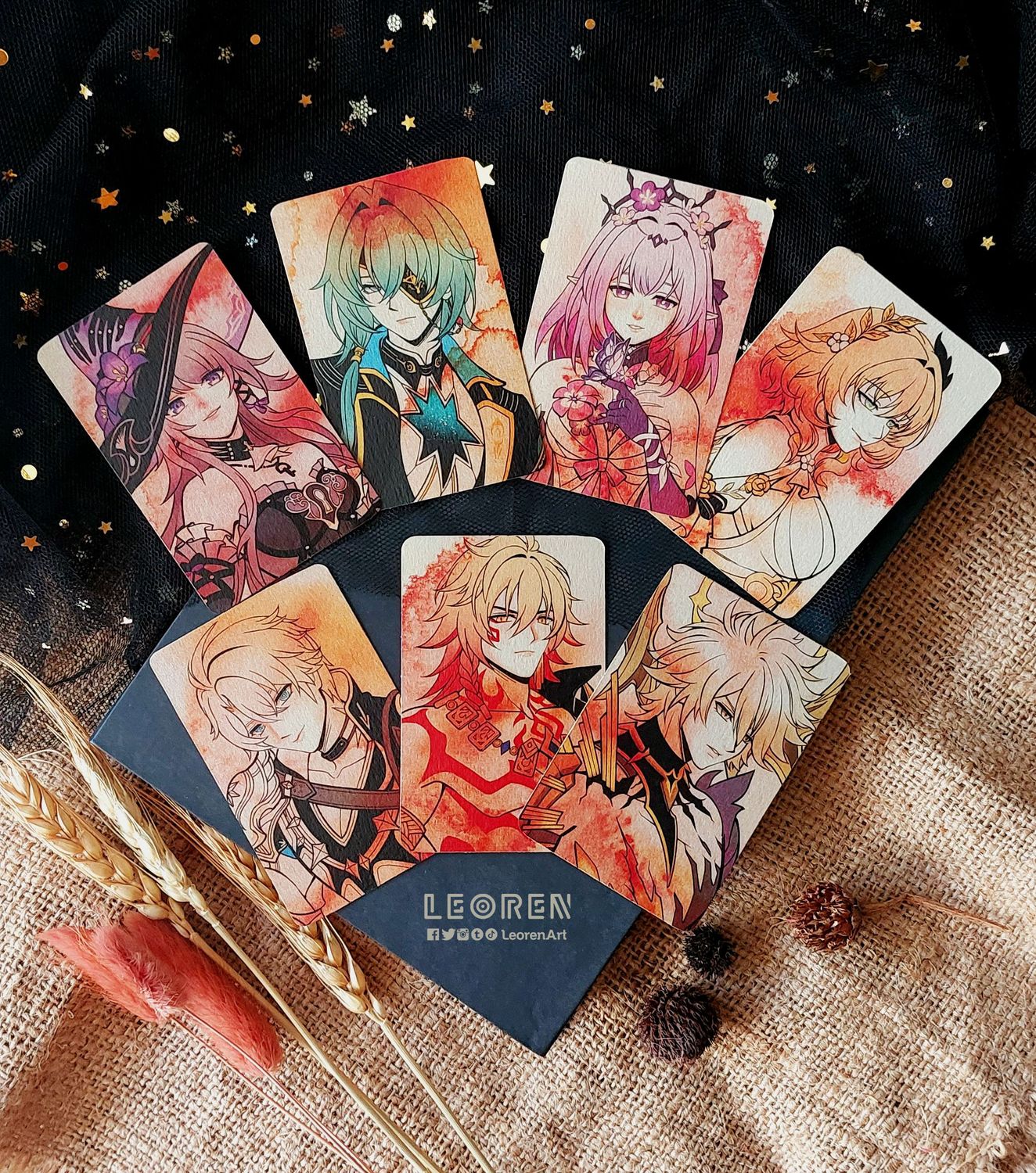 Honkai Star Rail - Amphoreus - photocard / mini print / photo card