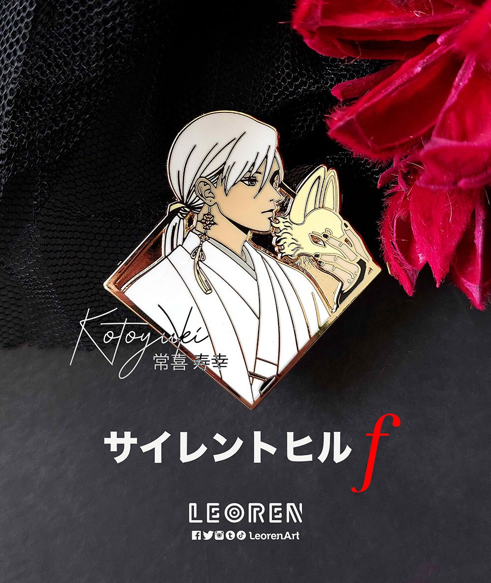 Silent Hill f / SHF - Hard Enamel Pin