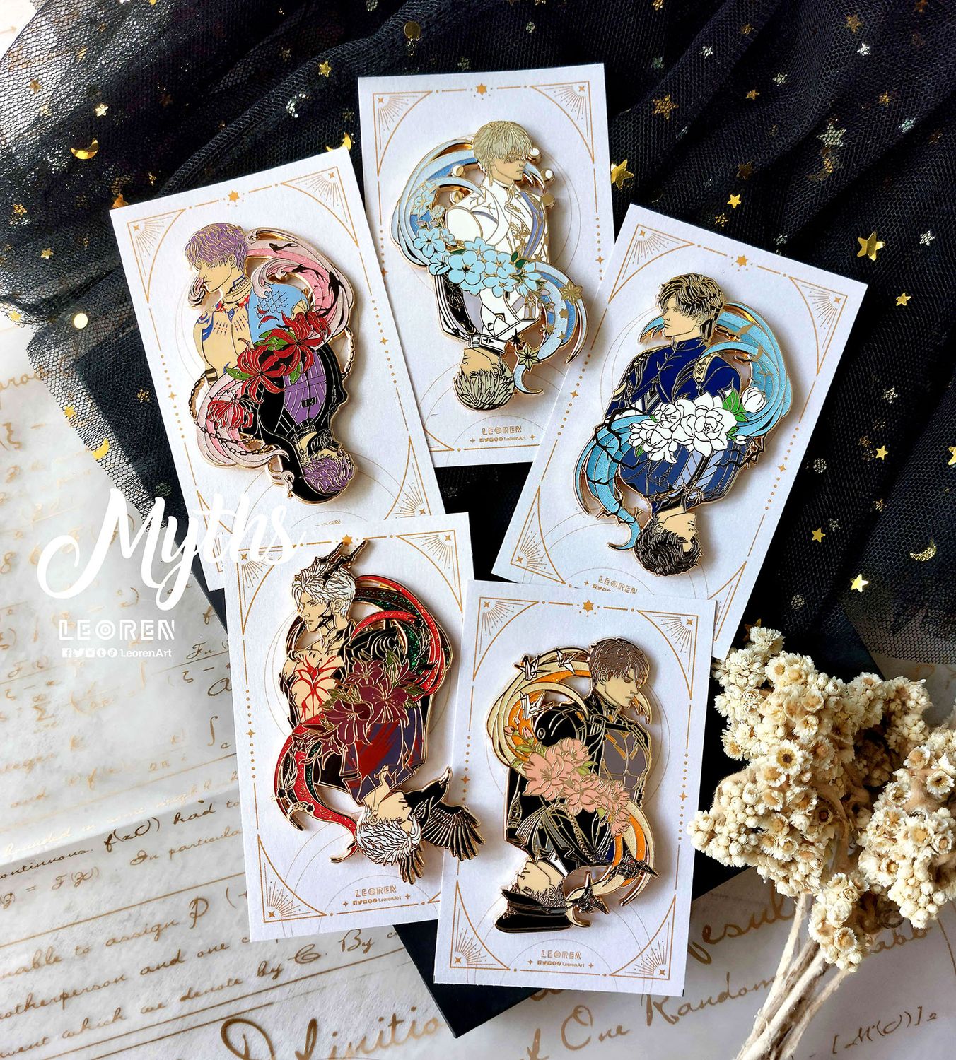 Love and Deepspace / LADS - Myths - Deluxe Hard Enamel Pin