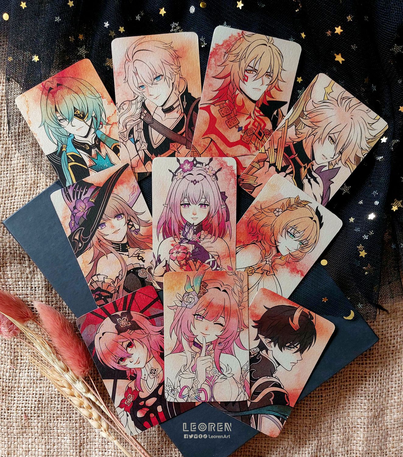 Honkai Star Rail - Amphoreus - photocard / mini print / photo card