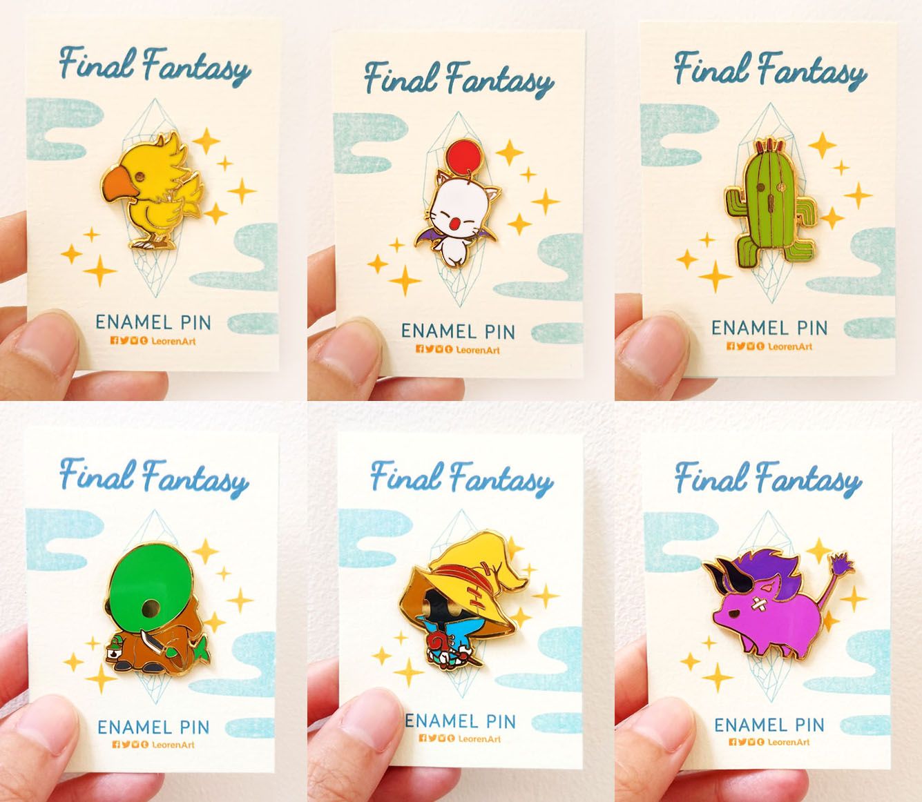 Final Fantasy Mascot / Minion - Hard Enamel Pin