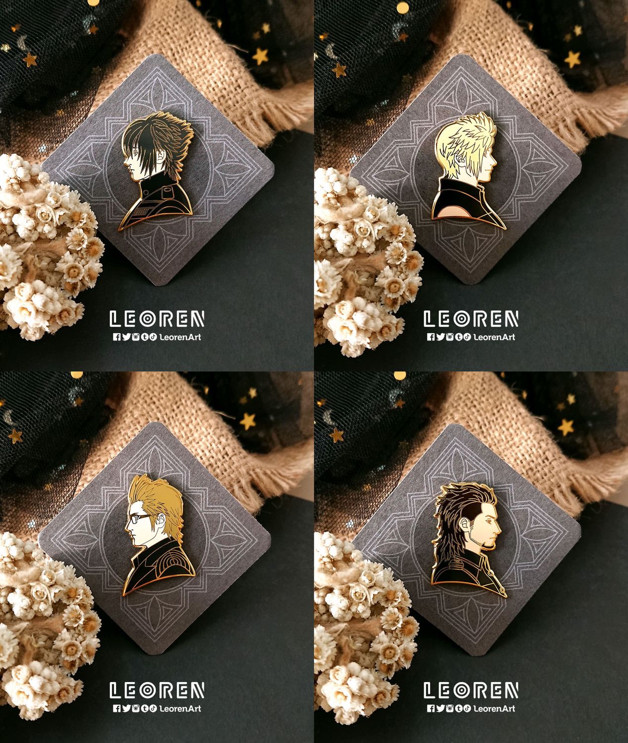 Final Fantasy XV / FFXV - Hard Enamel Pin
