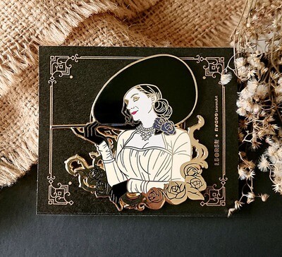 Resident Evil - Lady Dimitrescu - Big Hard Enamel Pin