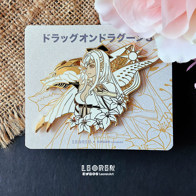 Drag on Dragoon 3 // Drakengard 3 - Zero x Mikhail - Hard Enamel Pin