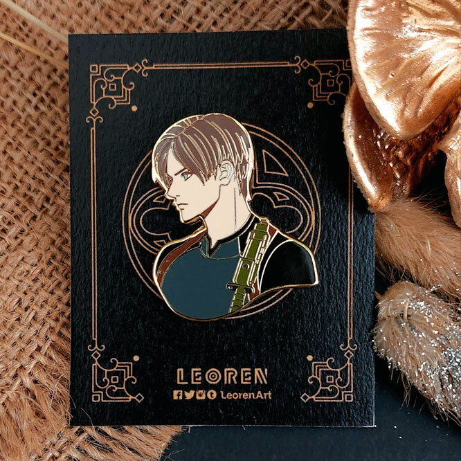 Resident Evil 4 - Leon Kennedy - Hard Enamel Pin