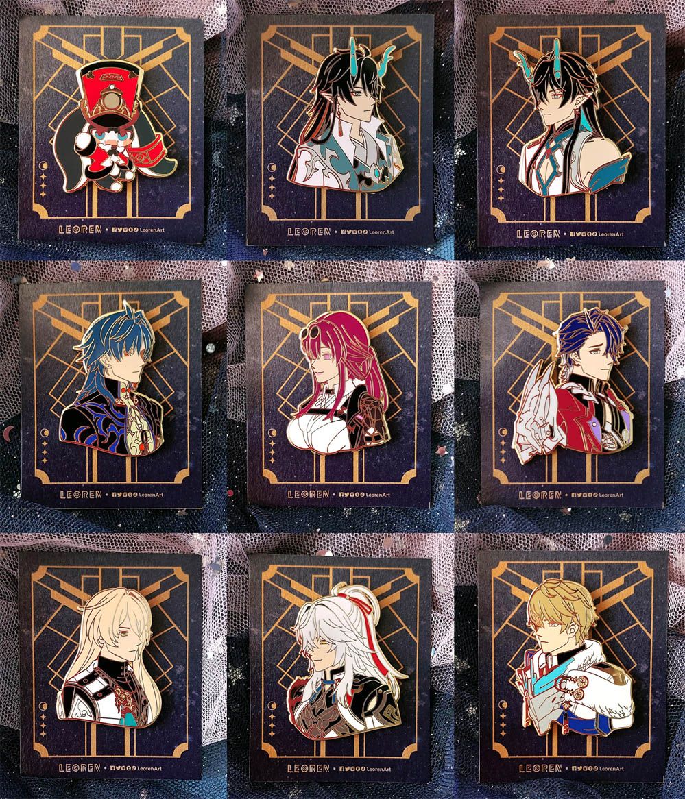 Honkai Star Rail - hard enamel pin