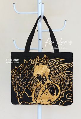Genshin Impact - Rex Lapis / Zhongli Canvas Tote Bag