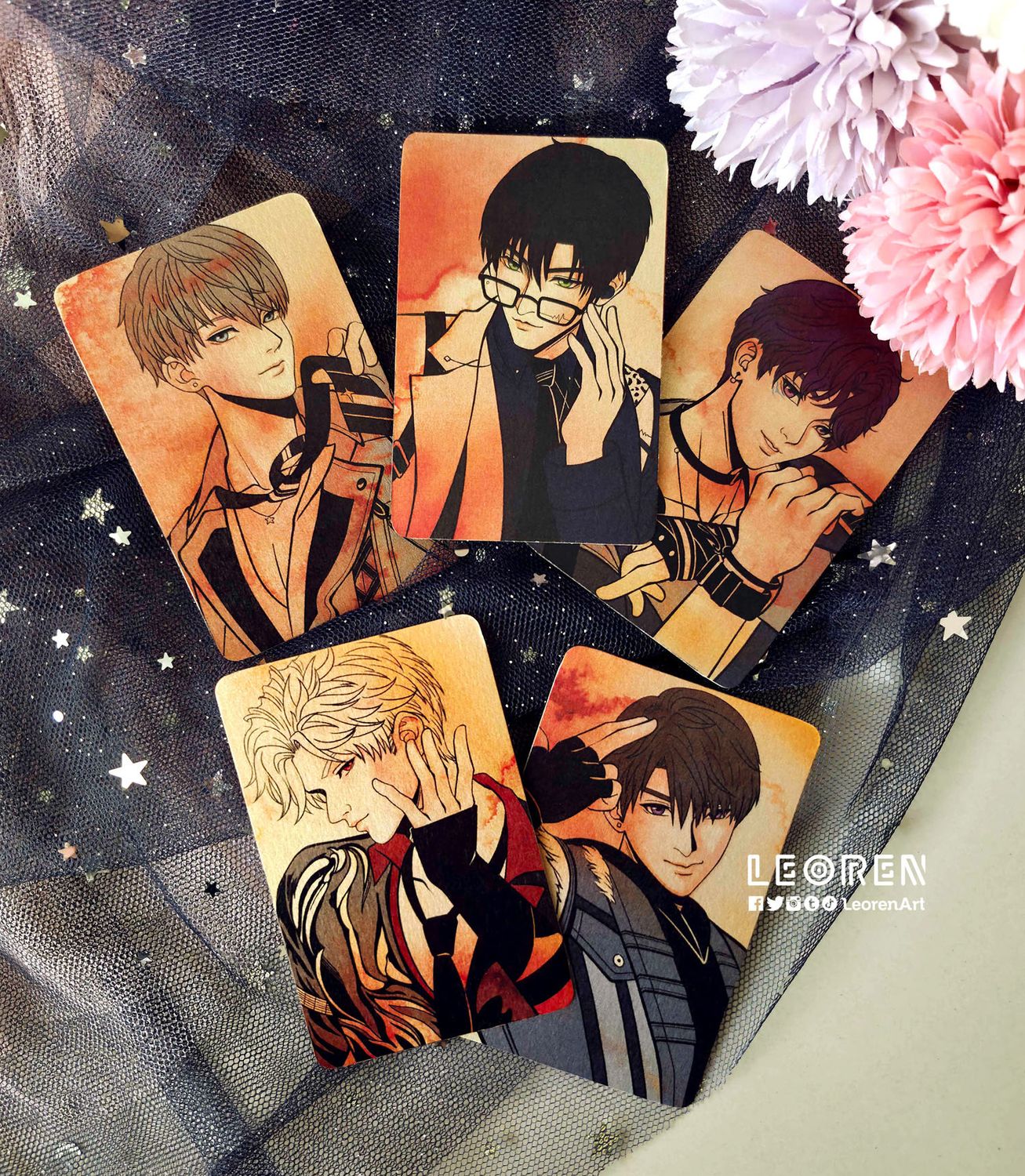 Love and Deepspace / LADS - Heartbeats Ablaze - photocard / mini print / photo card