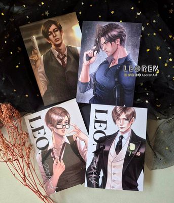 Resident Evil - Leon Kennedy - art print / poster
