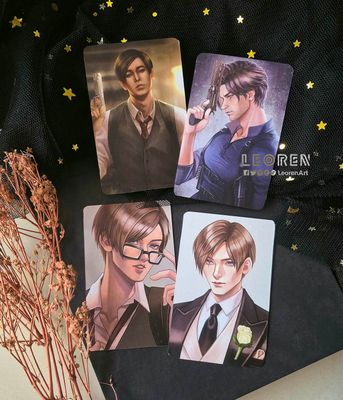 Resident Evil - Leon Kennedy - photocard / mini print / photo card