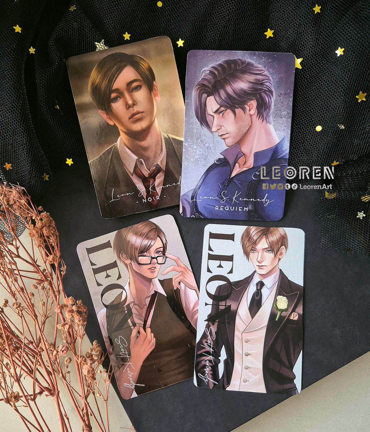 Resident Evil - Leon Kennedy - photocard / mini print / photo card