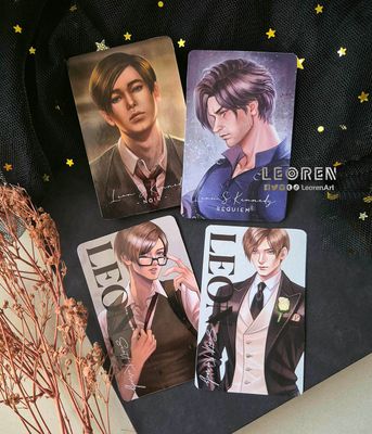 Resident Evil - Leon Kennedy - photocard / mini print / photo card
