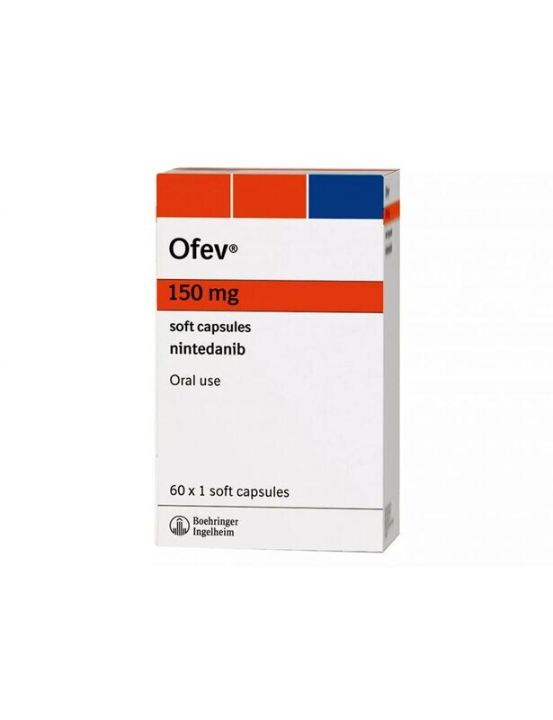 Ofev 150 mg Caja Con 60 Cápsulas