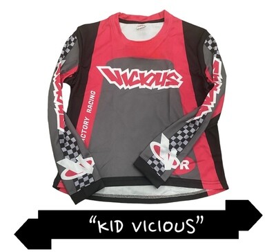 SOLD OUT 
We will be at the
Roadrunner Offroad Club
Christmas Classic
with gear to view and shop 

“Kid Vicious” 
Mx Jerseys Available in Adult Sizes to Match your Kid