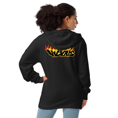“Superstition Fire” Premium 8.5oz zip up hoodie