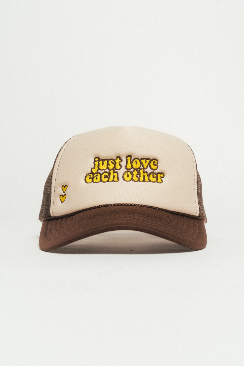 Just Love Each Other Trucker Hat