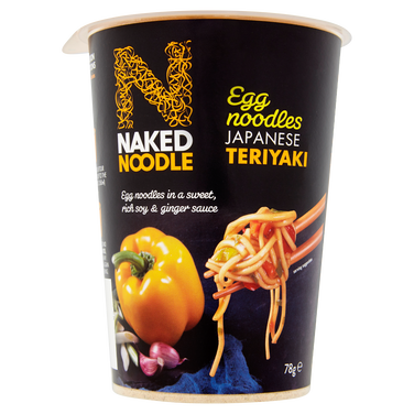 Naked Noodles Japanese Teriyaki Flavour - 12 Pack