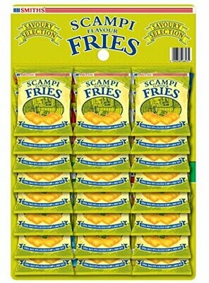 Smiths Scampi Snacks 24 Pack