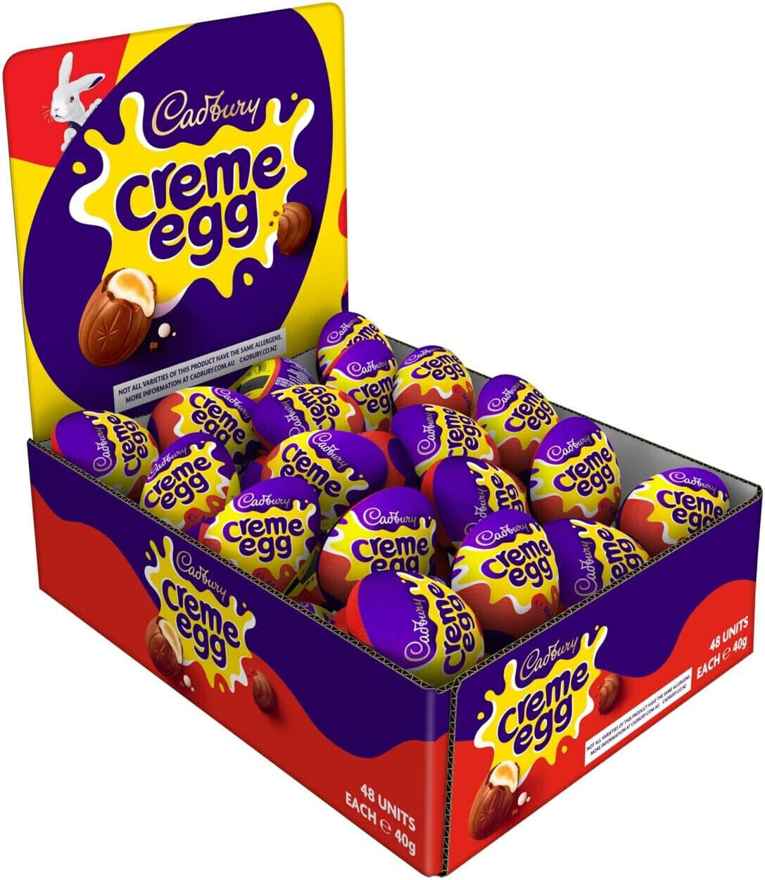 Cadburys Creme Eggs x 48 Box