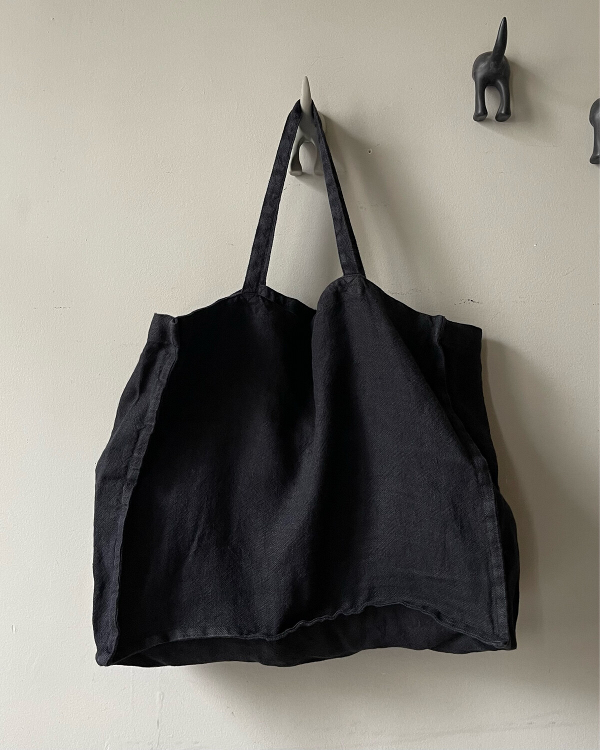 Washed Linen Bag "Heavy Collection" / Grand