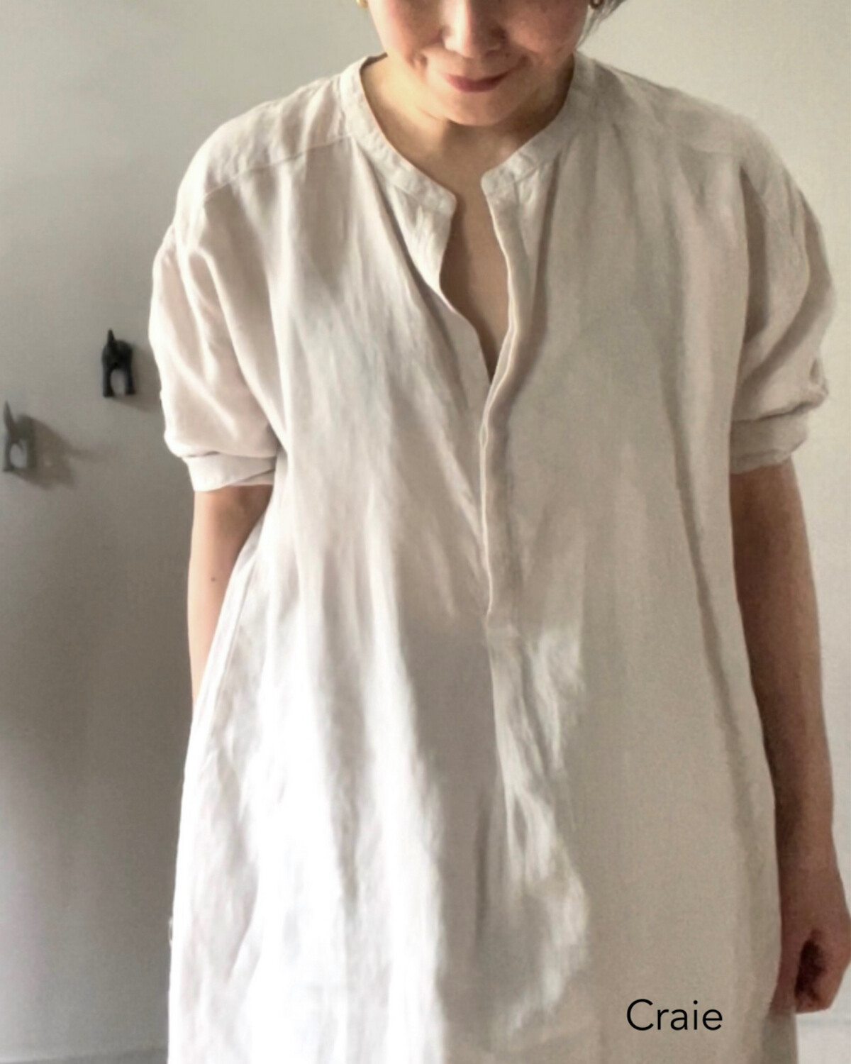 Linge Particulier / Washed Linen Oversized Shirt (プレオーダー 次回7/2〜7/9)