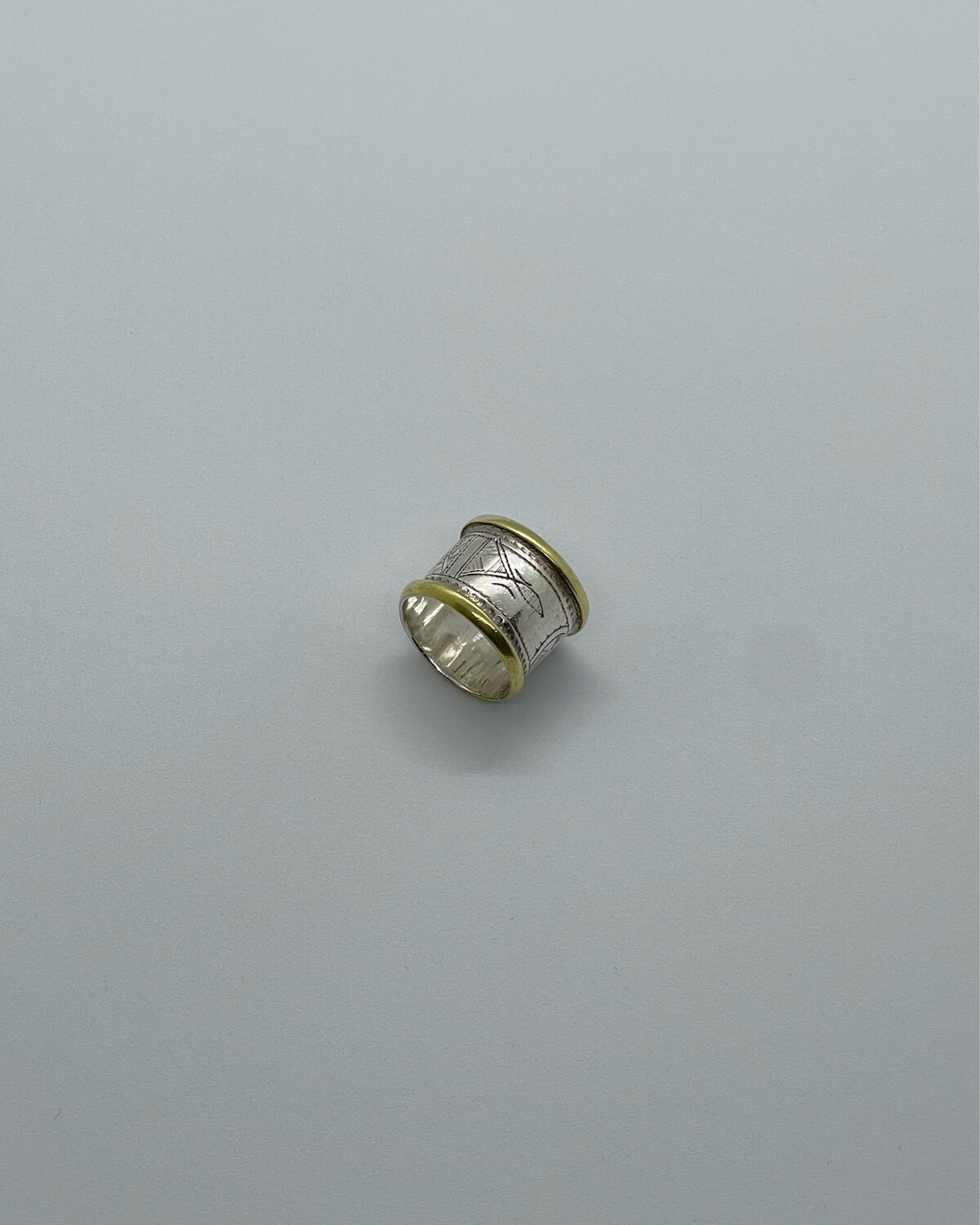 Touareg Silver Ring／リング幅1.8cm