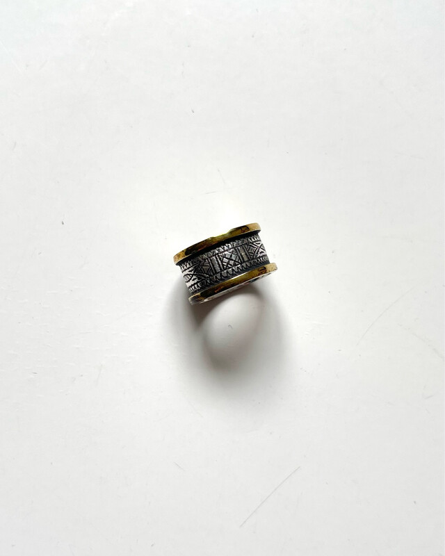 Touareg Silver Ring / リング幅1cm