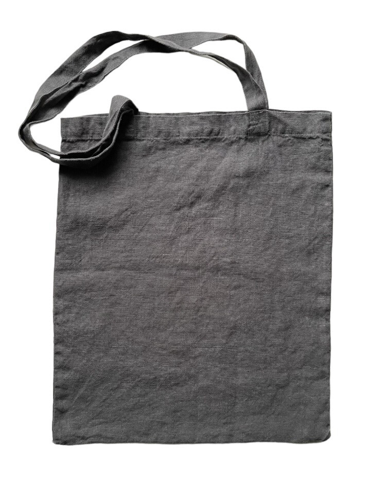 Washed Linen Tote Bag