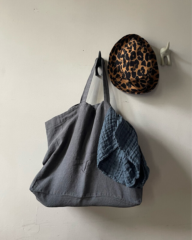 Washed Linen Bag / Grand