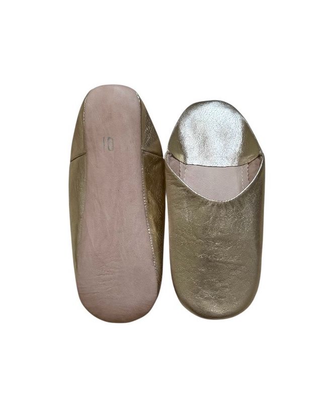 Babouche Champagne Gold / Size 7