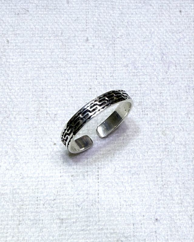 Touareg Silver Pinky Ring (フリーサイズ)