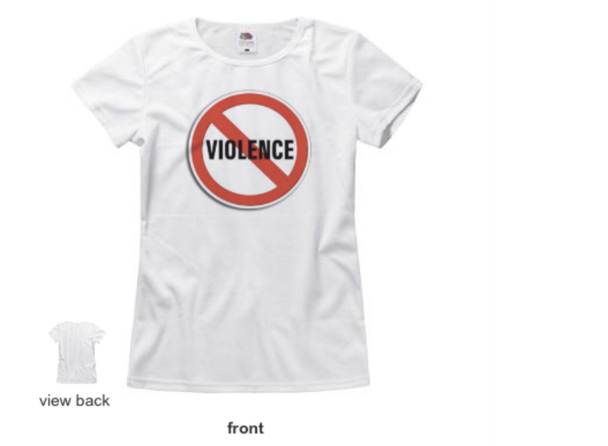 KLC Couture Stop Violence T-Shirt