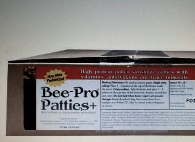 Bee-Pro Patties 10 lb.