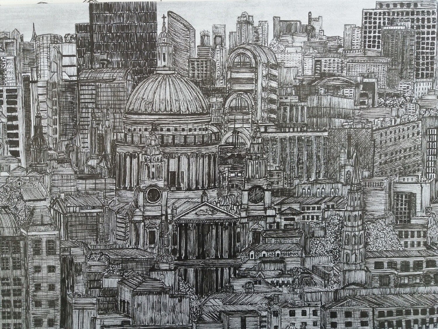 St Paul's Cityscape - Limited edition Print